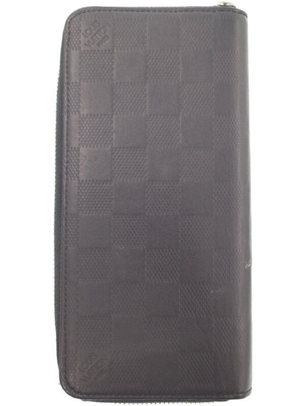 Louis Vuitton Round Long Infini Zippy Damier Wallet Zipper Vertical